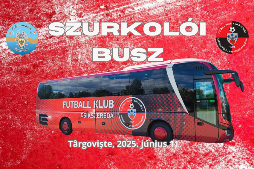 Szurkolói busz a kupadöntőre